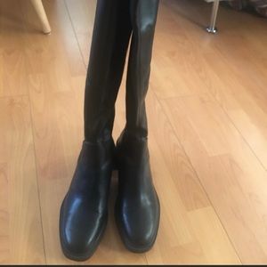 Zara tall over the knee stretch boots